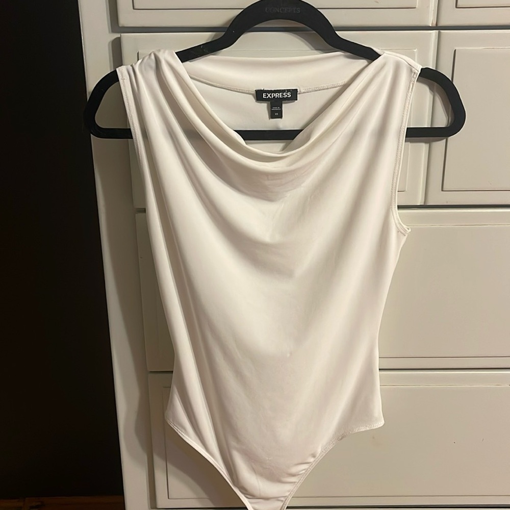 Express white bodysuit !!